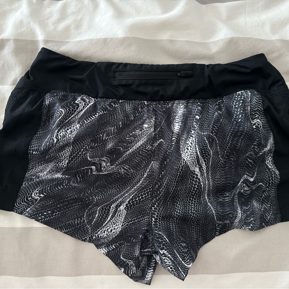 Black and White Women's Shorts